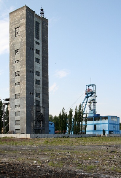 Odstaven� d�l v centru Jaworzna