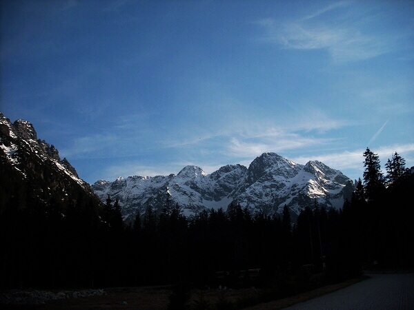 Jarn� skialpinismus v polsk�ch Tatr�ch