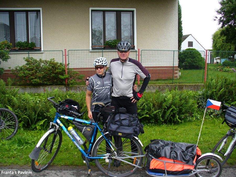 Na kole z Pa��e do �.T��na