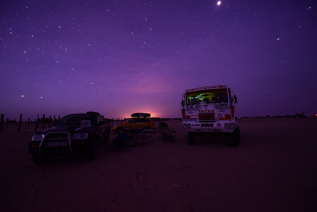 Po stop�ch z�vodu Pa�� -Dakar